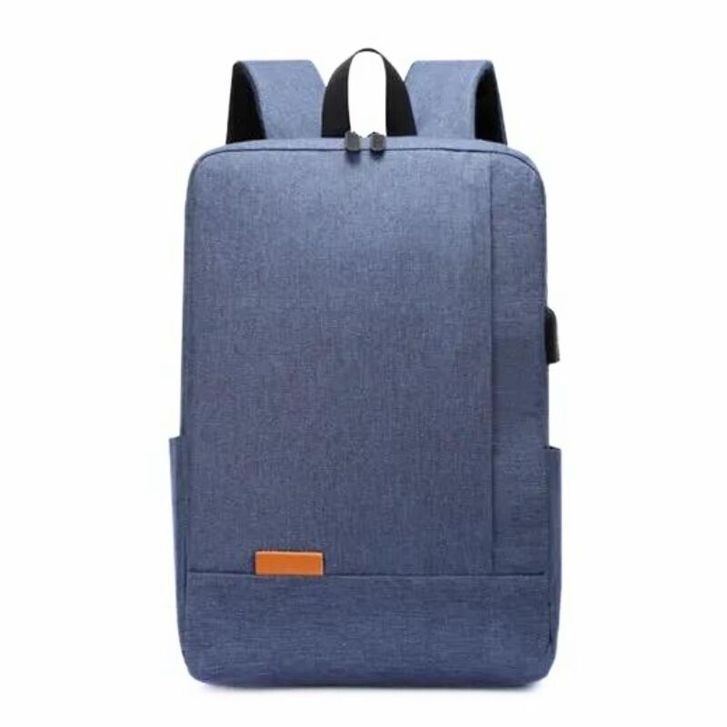 Sac à dos de ville homme coloris bleu