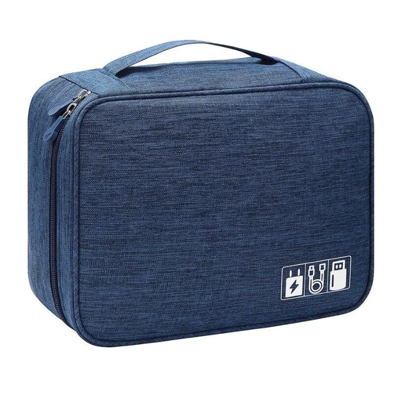 organisateur de sac à dos coloris bleu