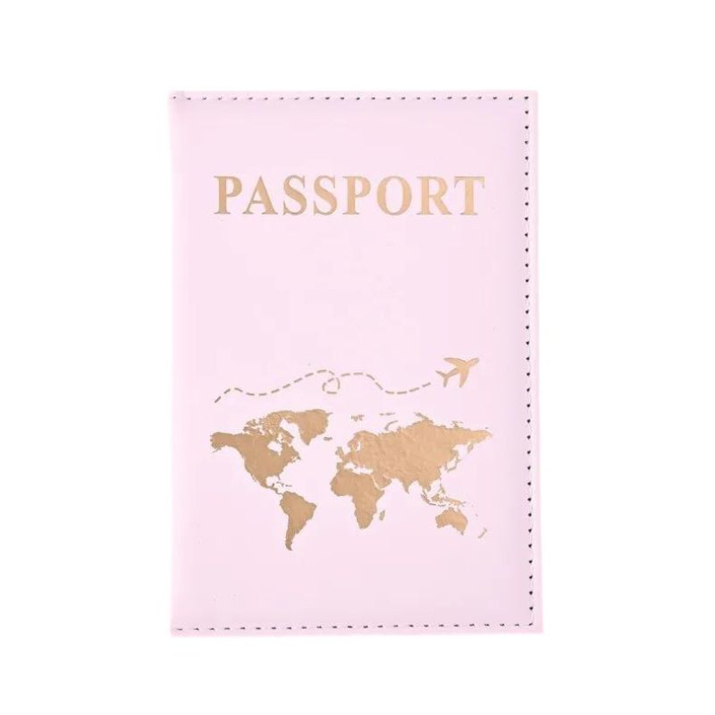 Protège passeport femme coloris rose