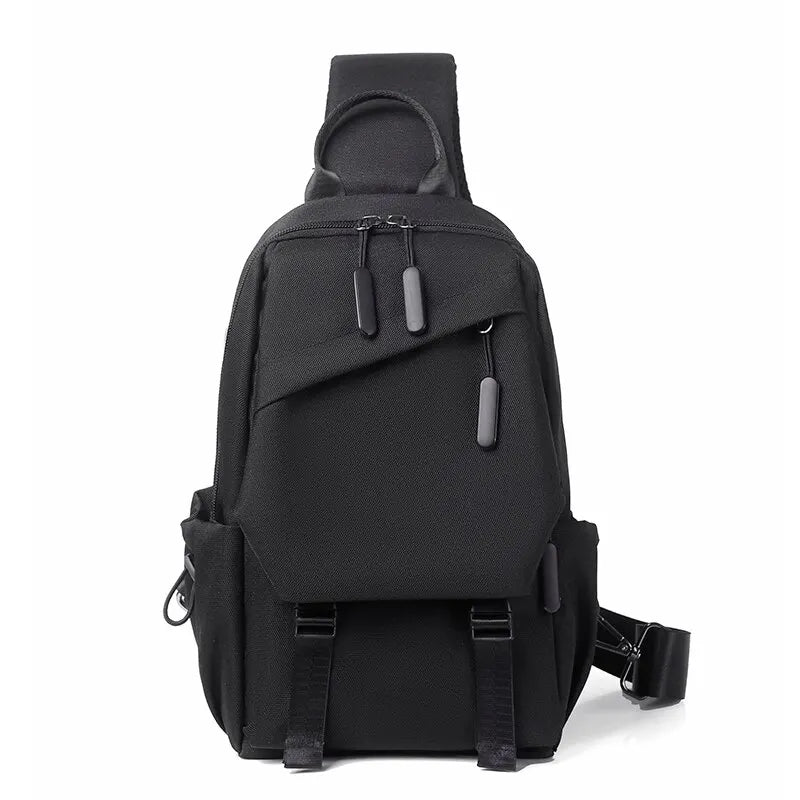 Sac de Poitrine pour homme coloris noir
