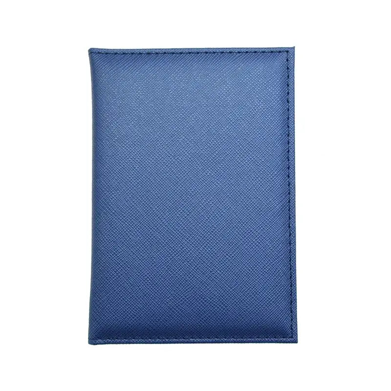 étui passeport homme couleur bleu