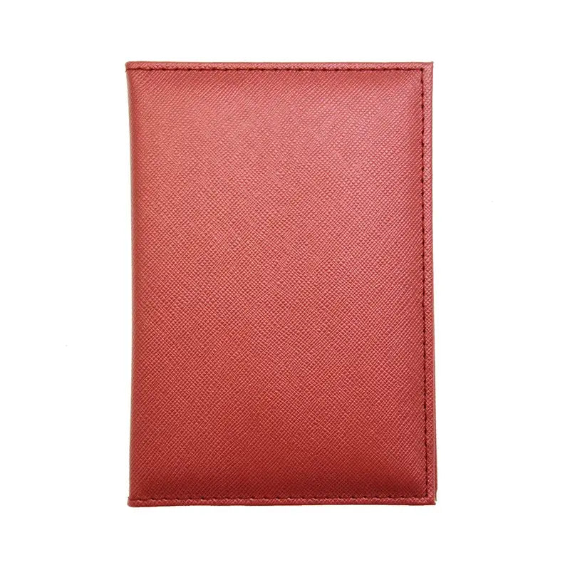 étui passeport homme couleur rouge