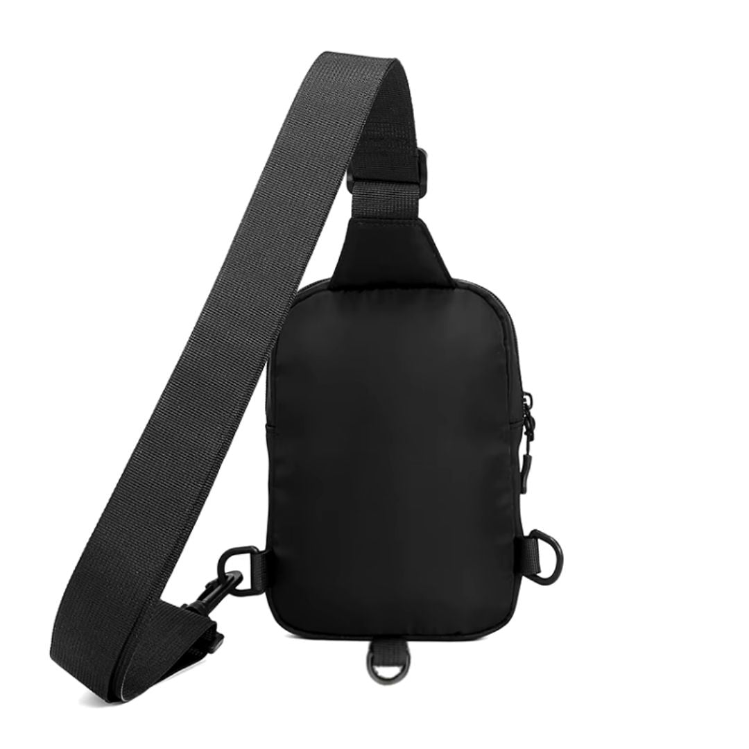petit sac de poitrine homme vue de dos