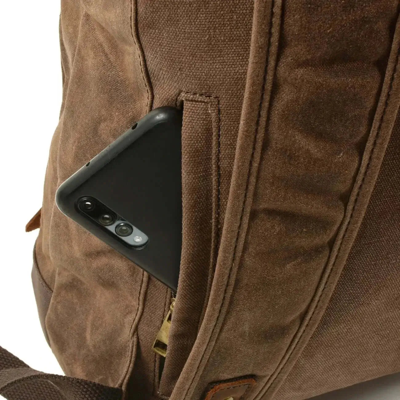 poche sécurisée pour téléphone du sac vintage homme