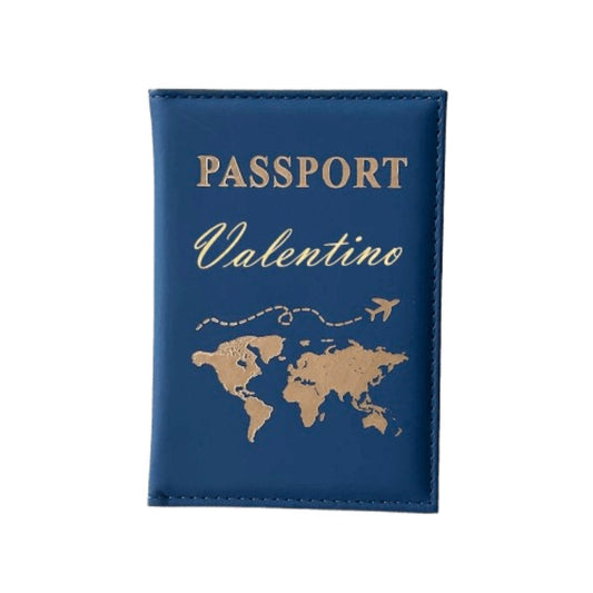 protège passeport personnalise carte du monde