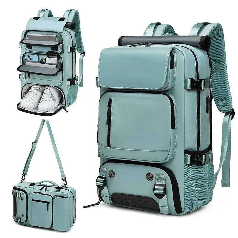 sac à dos avec rangement différentes vues