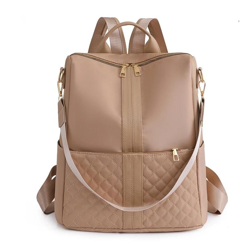 sac à dos de ville femme coloris beige