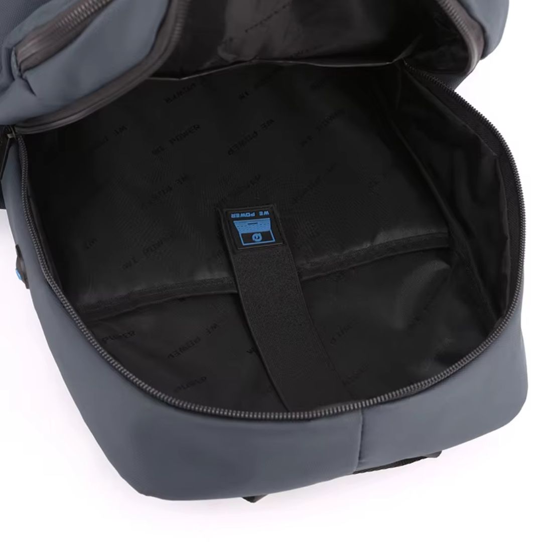 sac à dos homme travail imperméable vue d'intérieur