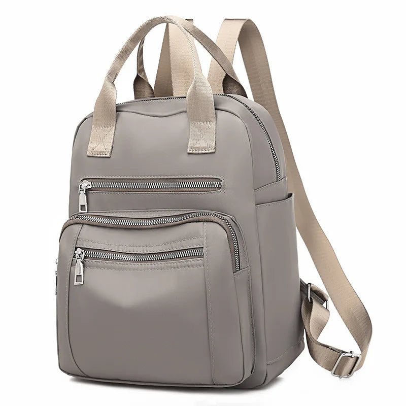 sac à dos urbain femme coloris gris