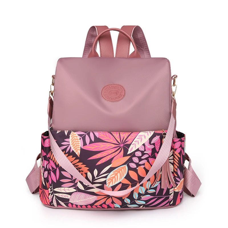 sac antivol voyage couleur rose