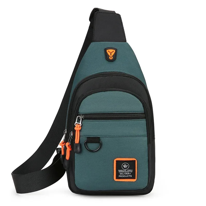 sac banane xl homme bleu clair