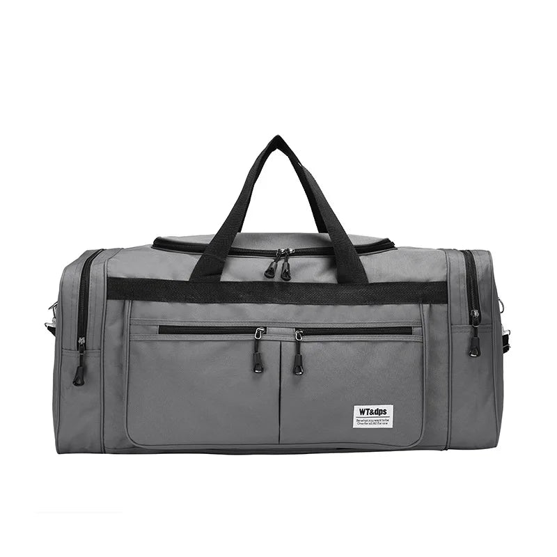 sac de sport compartimenté couleur gris