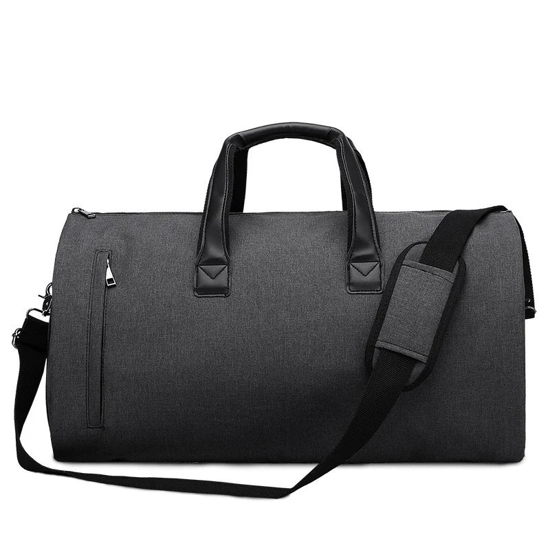 sac de voyage multifonction coloris gris anthracite