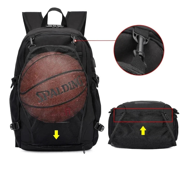 sac à dos multifonction anti pickpocket avec filet