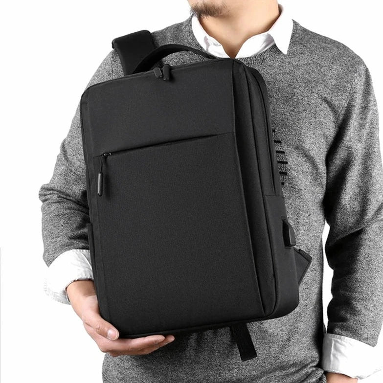 sac homme business noir par la bandoulière