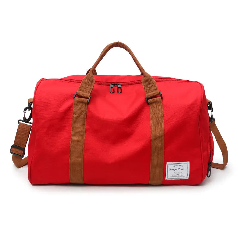 Sac pour week-end coloris rouge