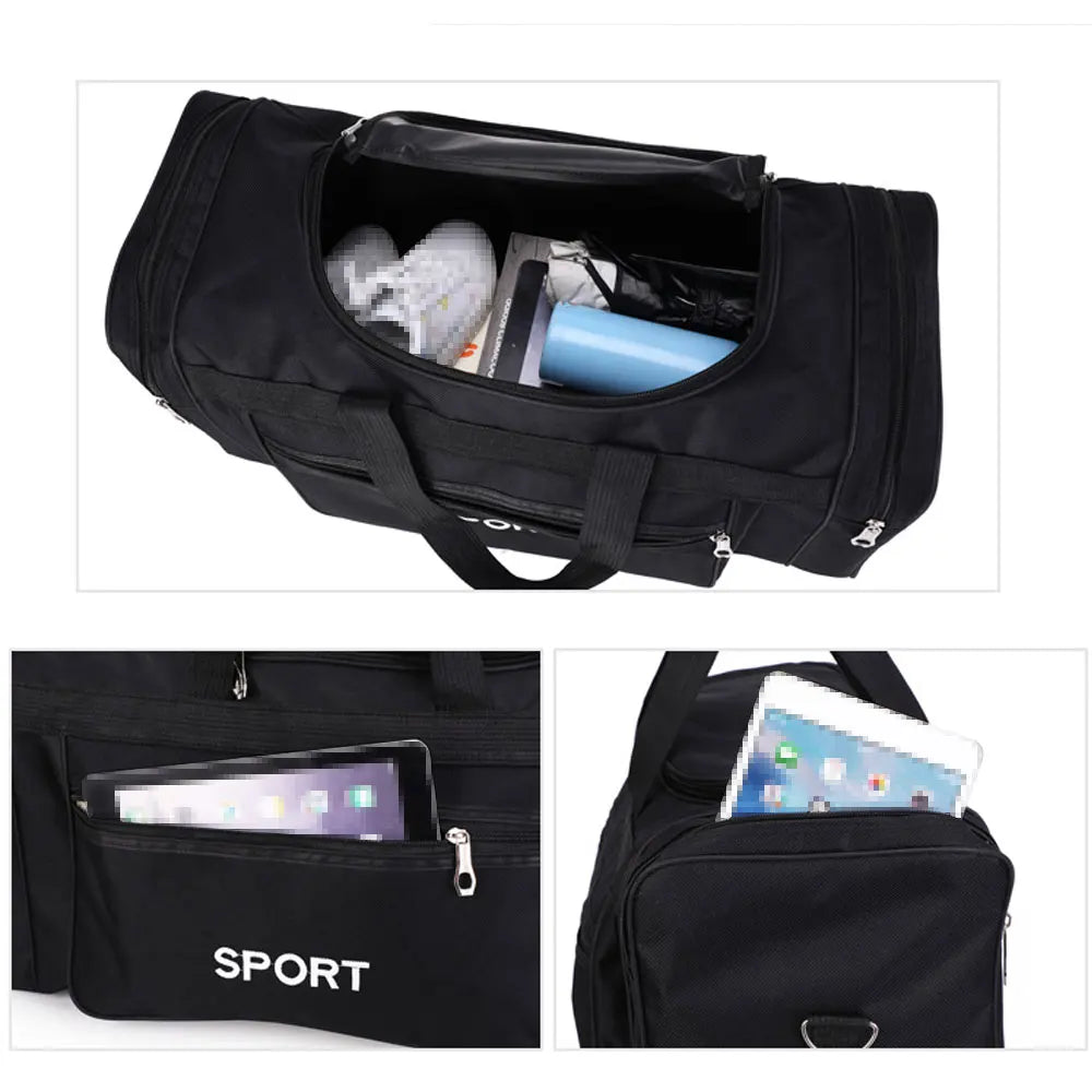 sac de sport de 40 litres vue de l'interieur