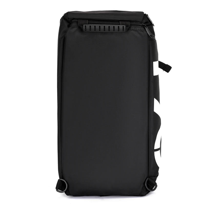 sac de sport avec compartiment chaussure jaune vue de dessous