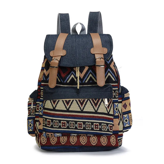 sac à dos en toile pour femme original variante 1 face