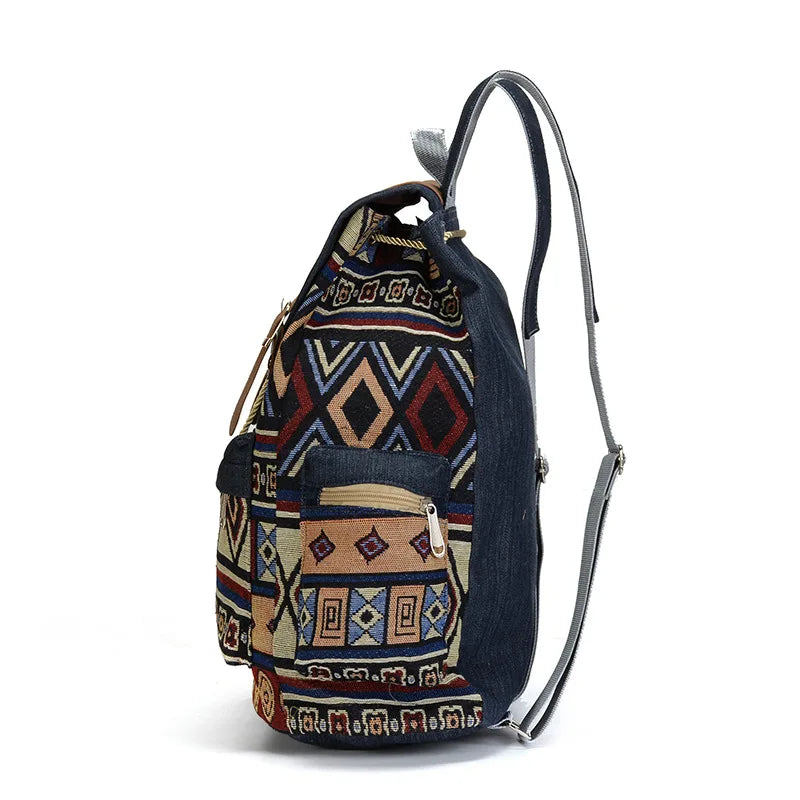 sac à dos en toile pour femme original variante 1 profil