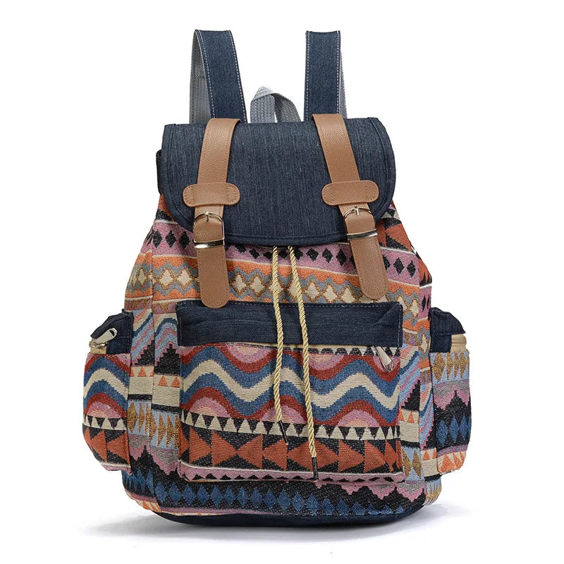 sac à dos en toile pour femme original variante 2 face
