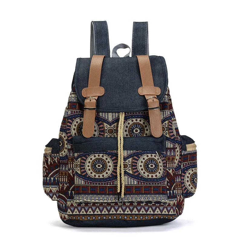 sac à dos en toile pour femme original variante 3 face