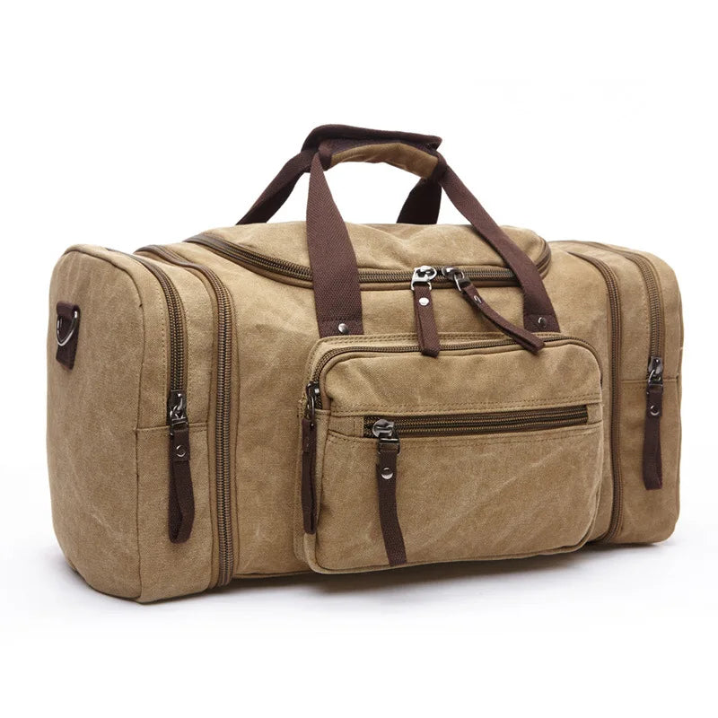 Sac Voyage Vintage coloris beige