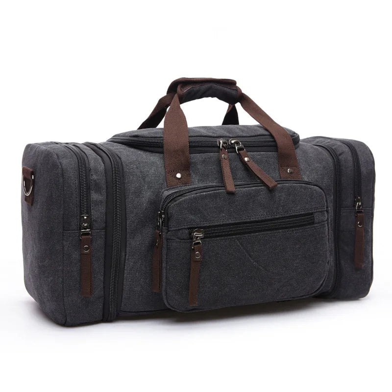 Sac Voyage Vintage coloris noir