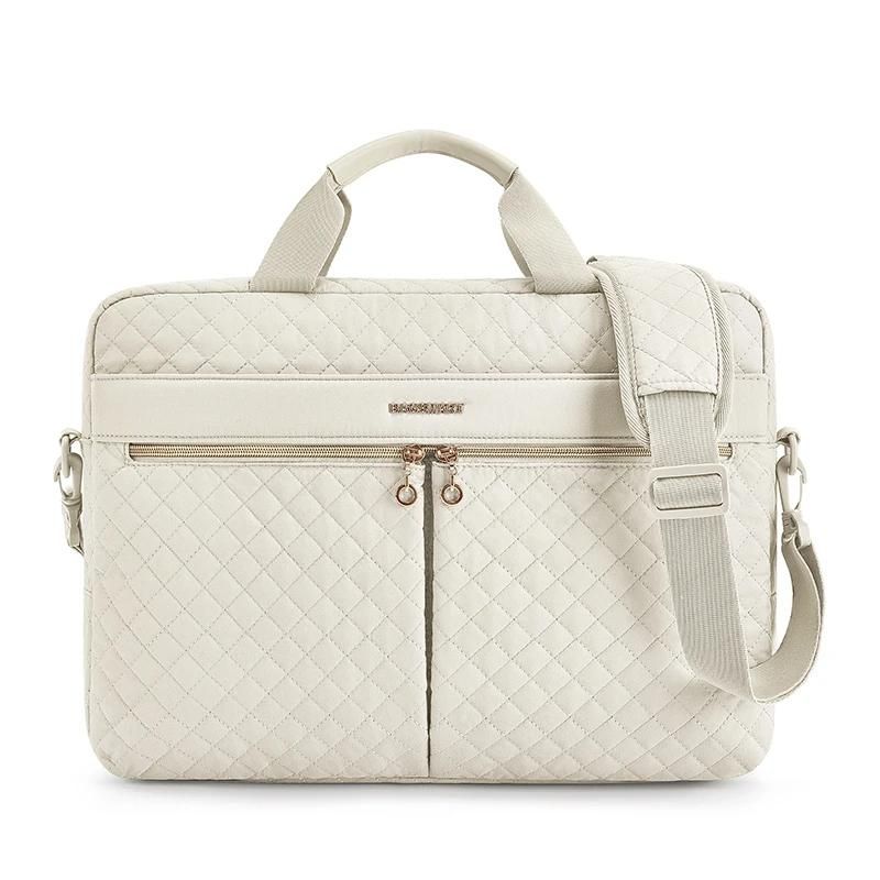 sacoche ordinateur femme luxe coloris blanc