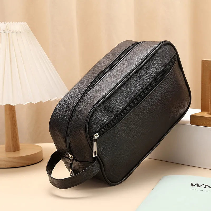 trousse de toilette vintage coloris noir