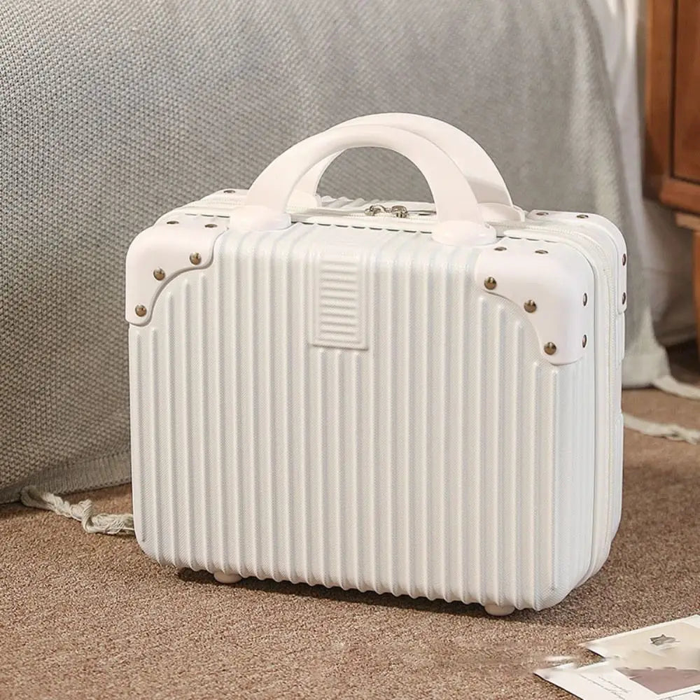 vanity case valise couleur blanche