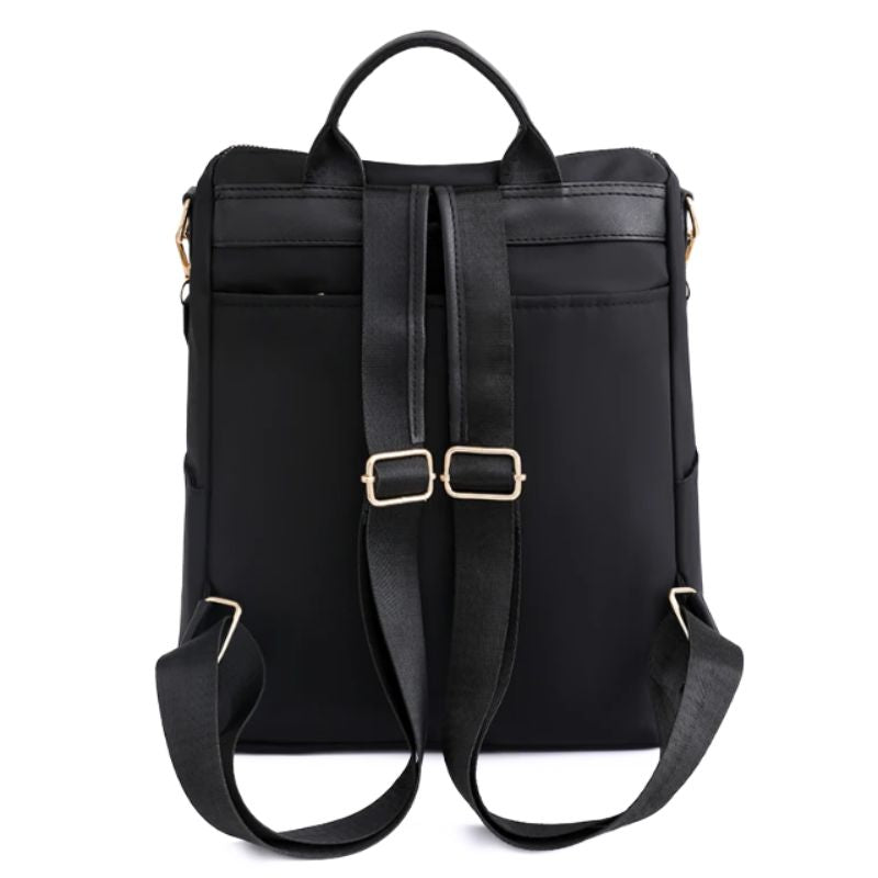 vue de dos du sac à dos de ville femme