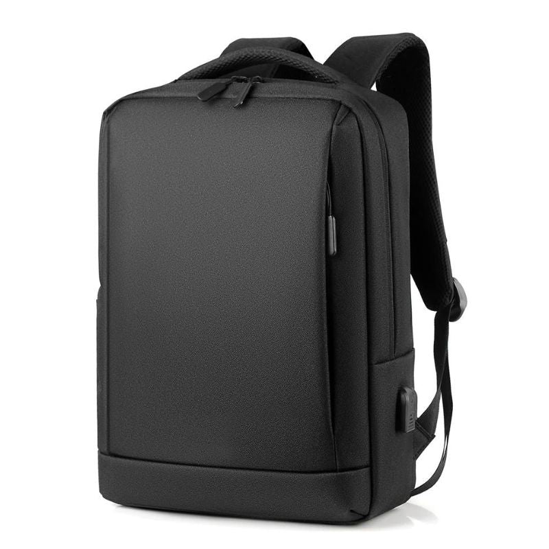 Sac à dos ordinateur 16 pouces coloris noir vue de côté