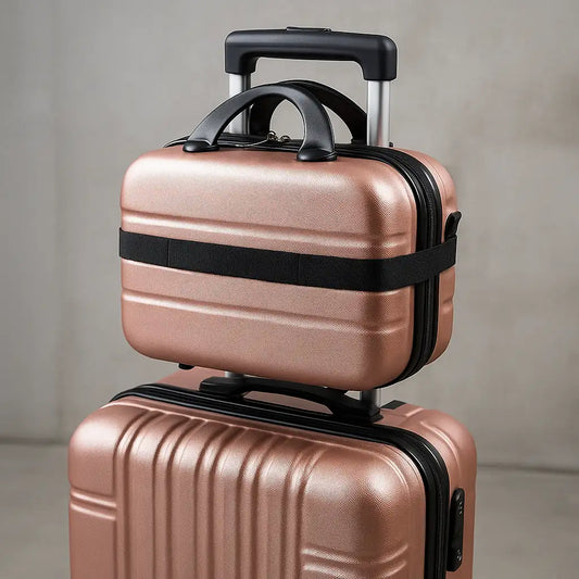 Comment accrocher un vanity sur une valise ?