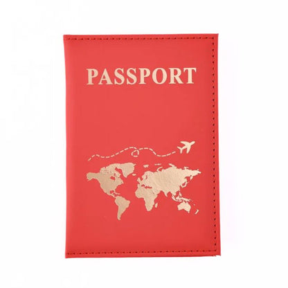 Protège passeport femme coloris rouge