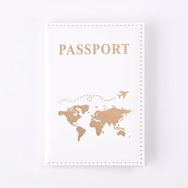 Protège passeport femme coloris blanc