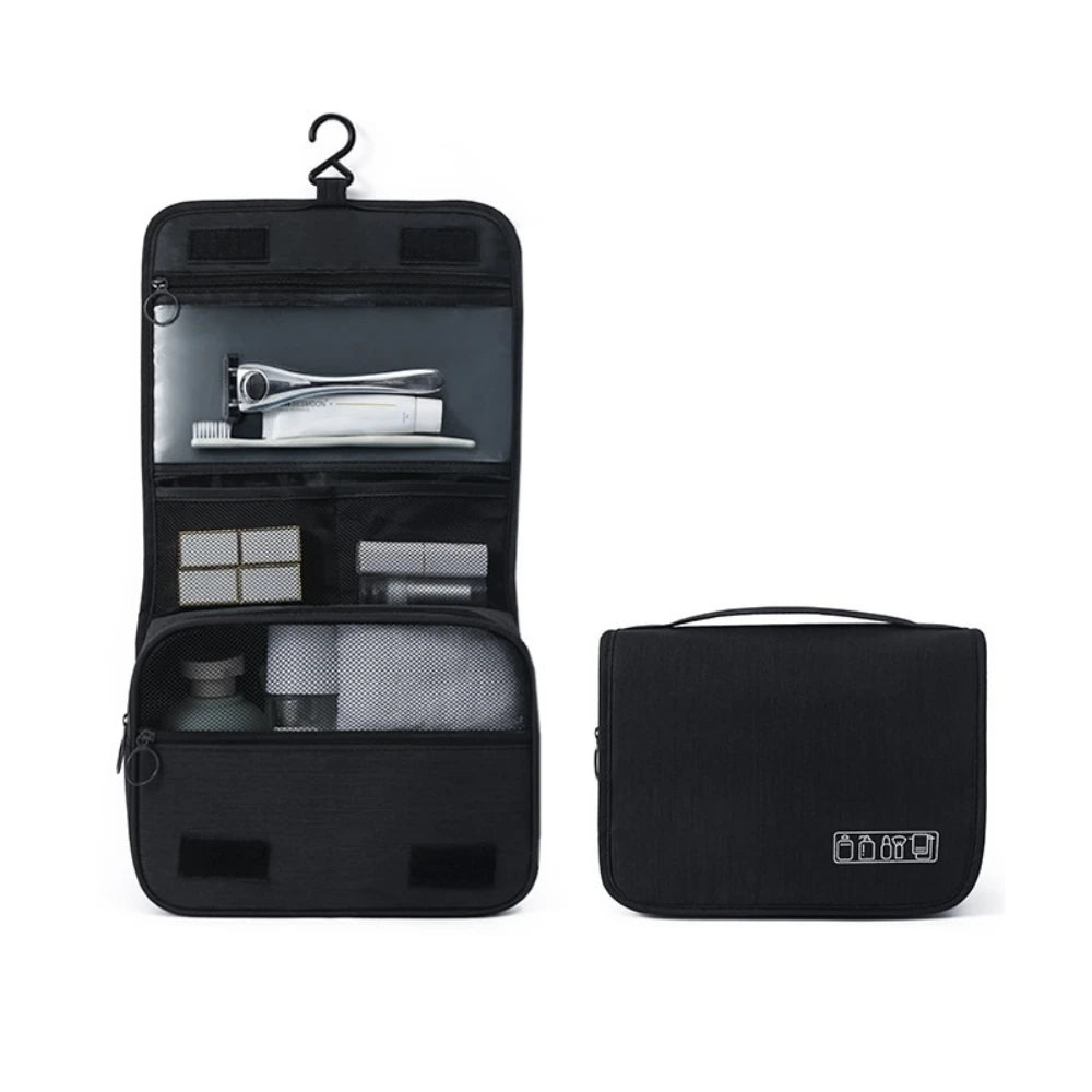 Trousse de toilette à suspendre homme coloris noir