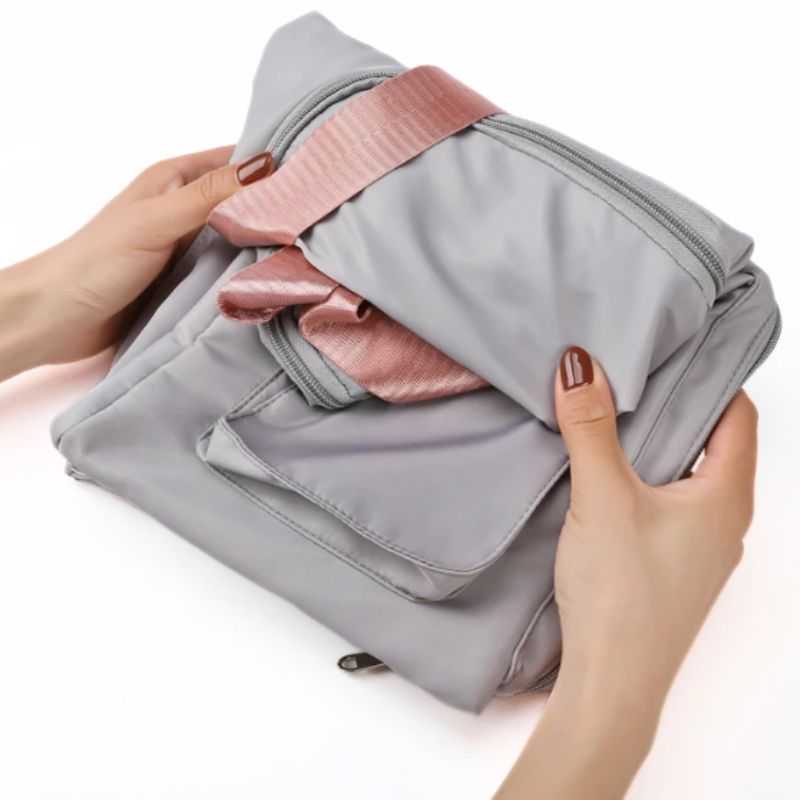 démonstration du pliage partie 2 du Sac de Voyage Ultra Léger Pliable