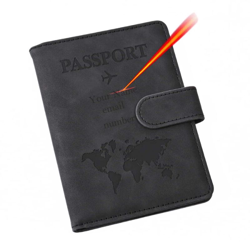 Étui Passeport Personnalisable - Mappemonde