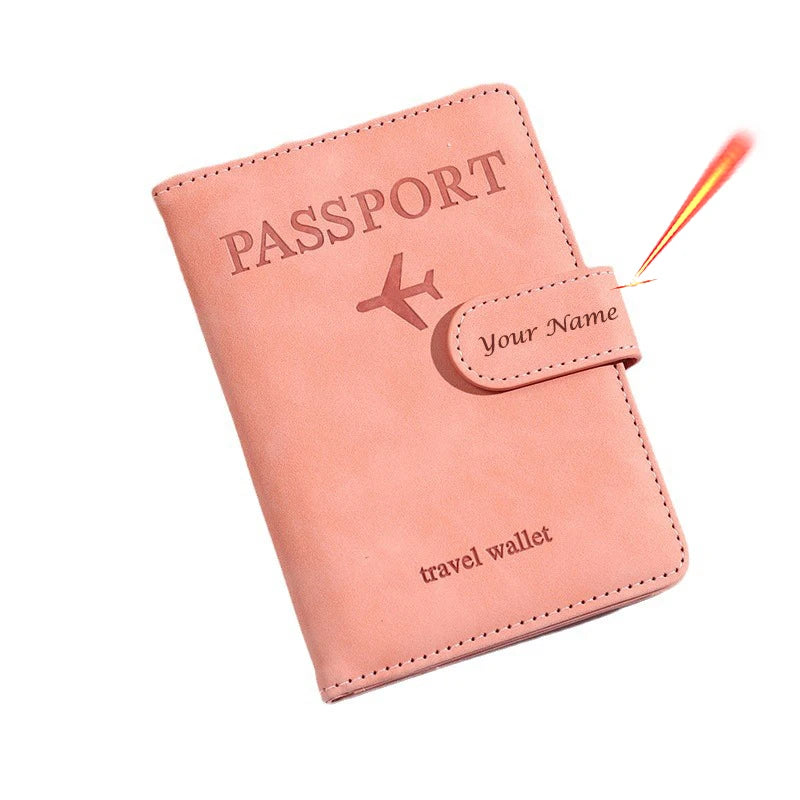 pochette passeport personnalisable voyage