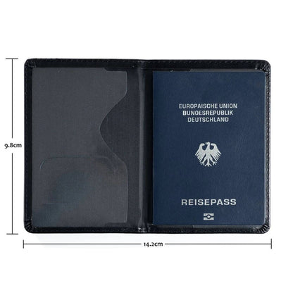 protège passeport personnalisé carte du monde vue d'intérieur