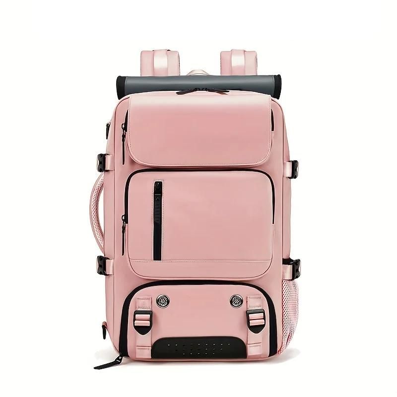 sac à dos avec rangement couleur rose
