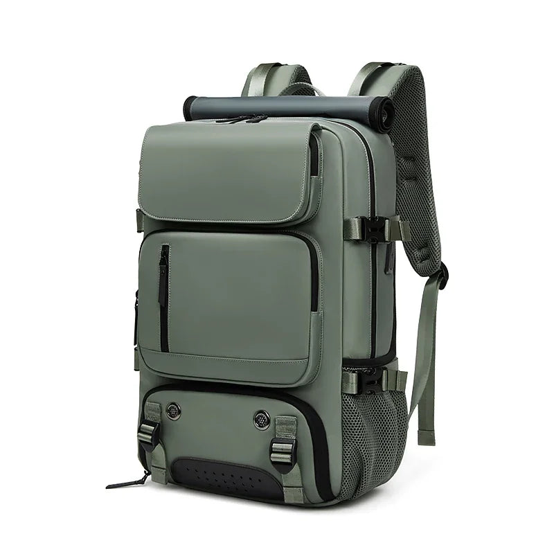 sac à dos avec rangement couleur verte militaire