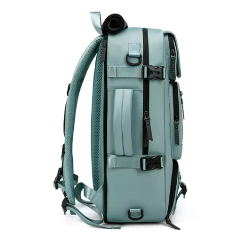 sac à dos avec rangement vue de côté