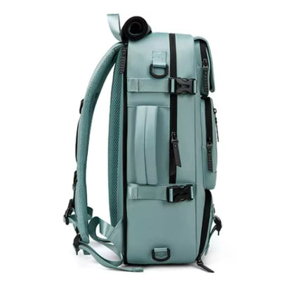 sac à dos avec rangement vue de côté