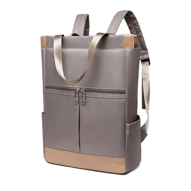 sac à dos femme de ville coloris gris