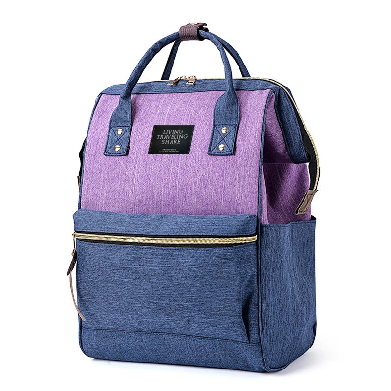 sac à dos femme pour la ville coloris violet