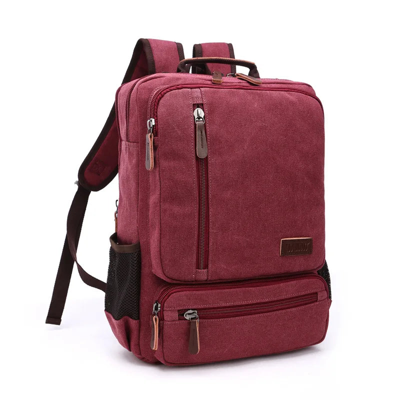sac à dos moto vintage imperméable coloris rouge
