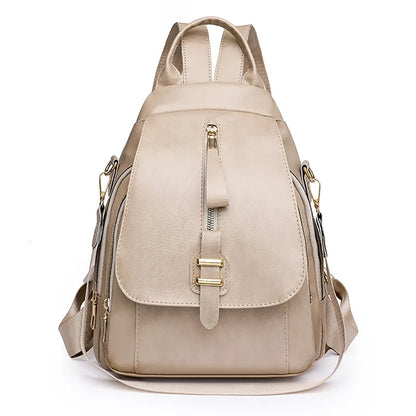sac à dos ville pour femme coloris crème