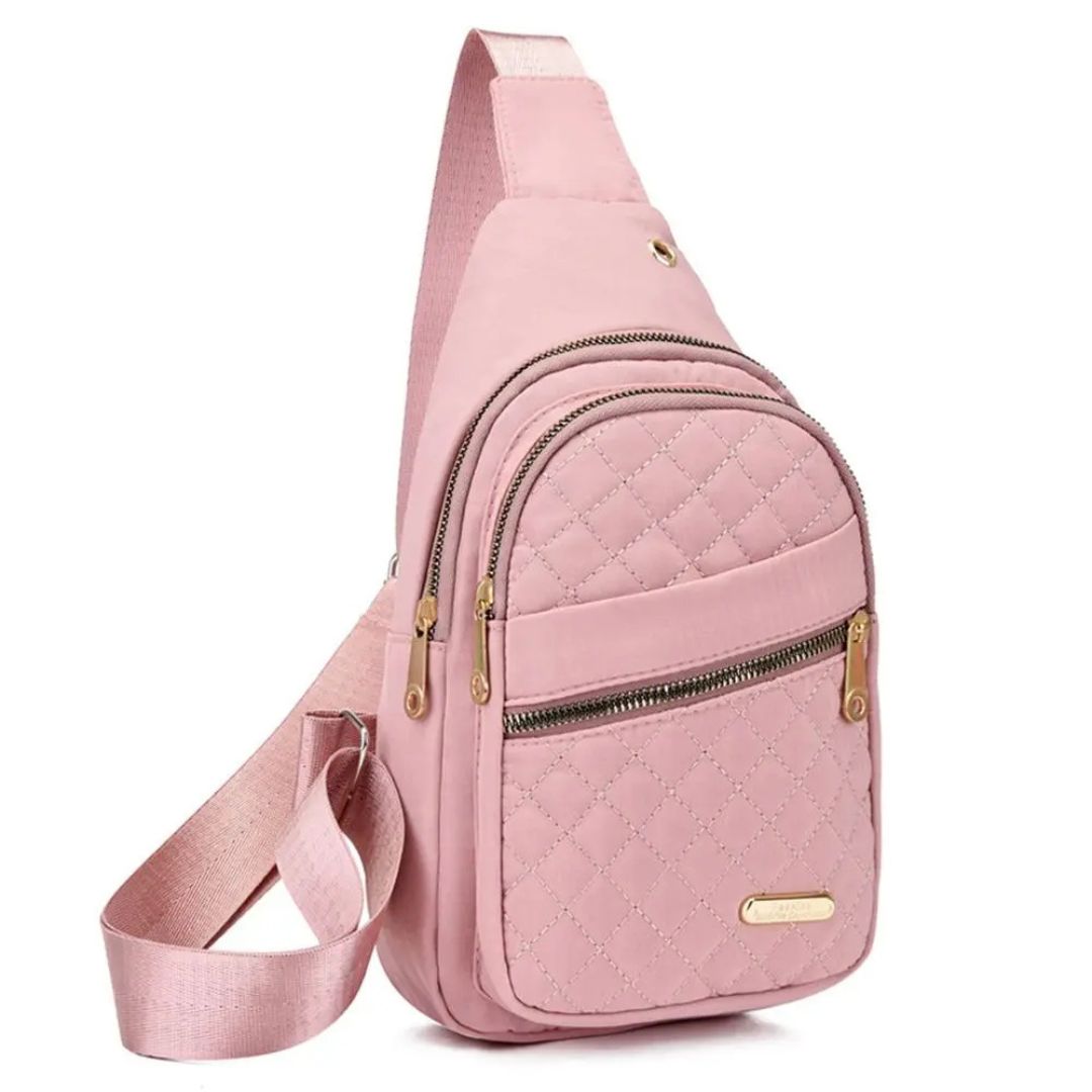 sac banane poitrine femme